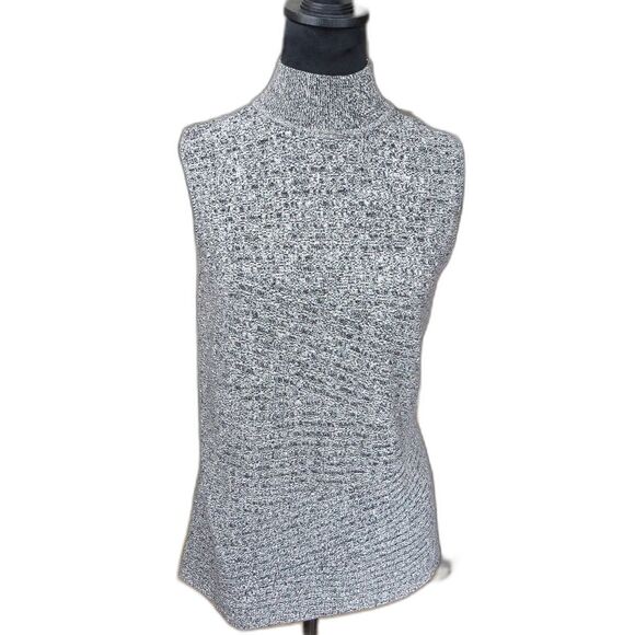 Dana Buchman Sleeveless Mock Turtleneck Sweater Medium EUC - Picture 1 of 6